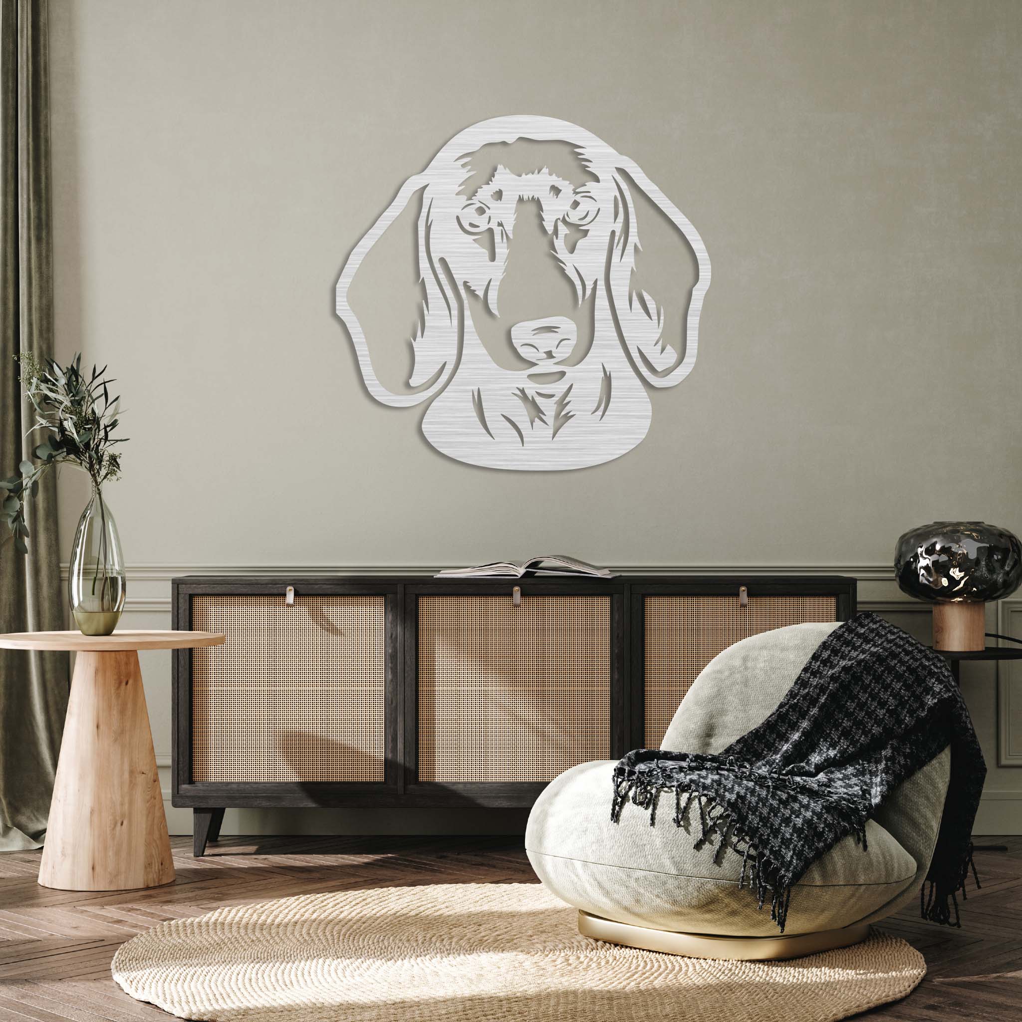 Dachshund - Metal Wall Art