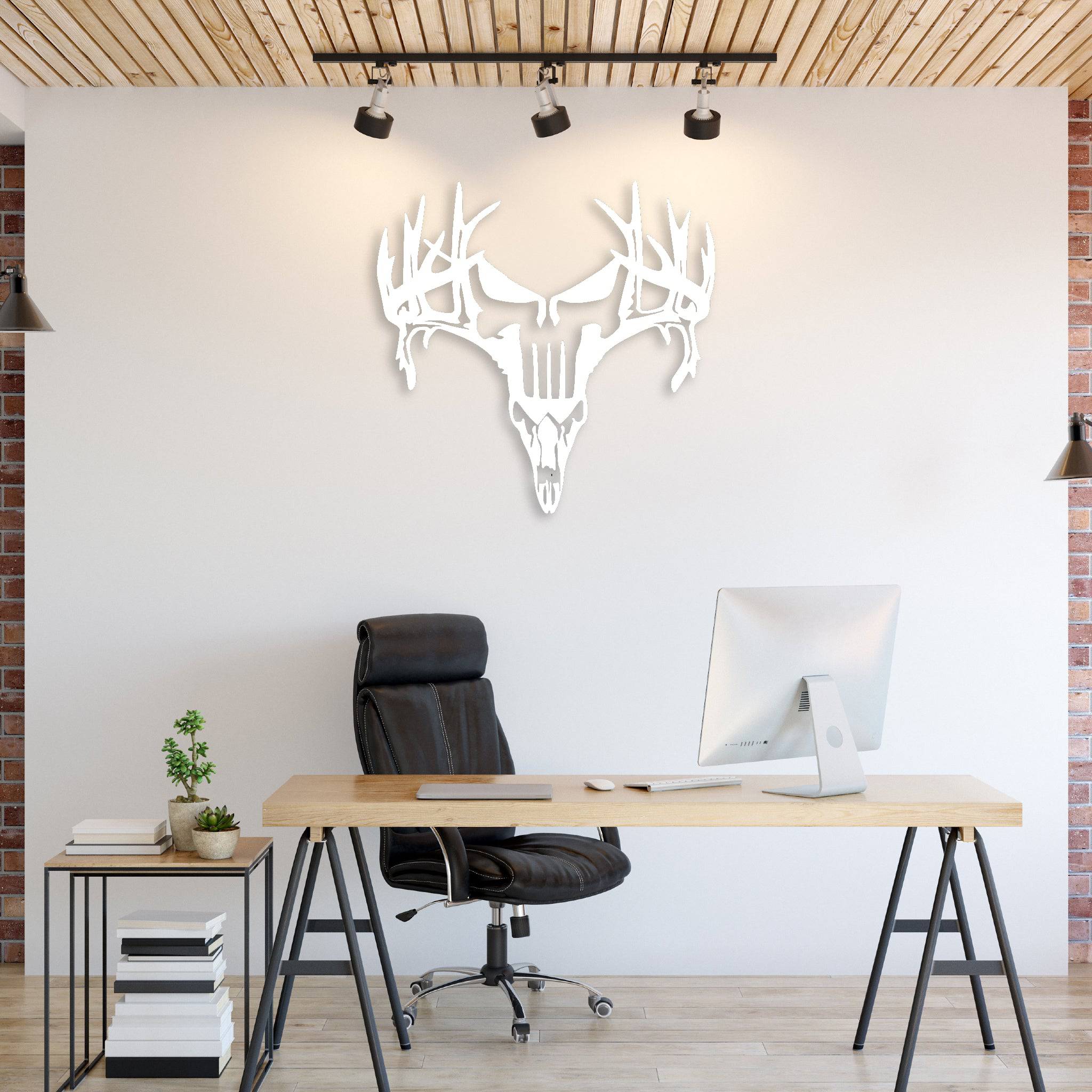 Deer Punisher - Metal Wall Art