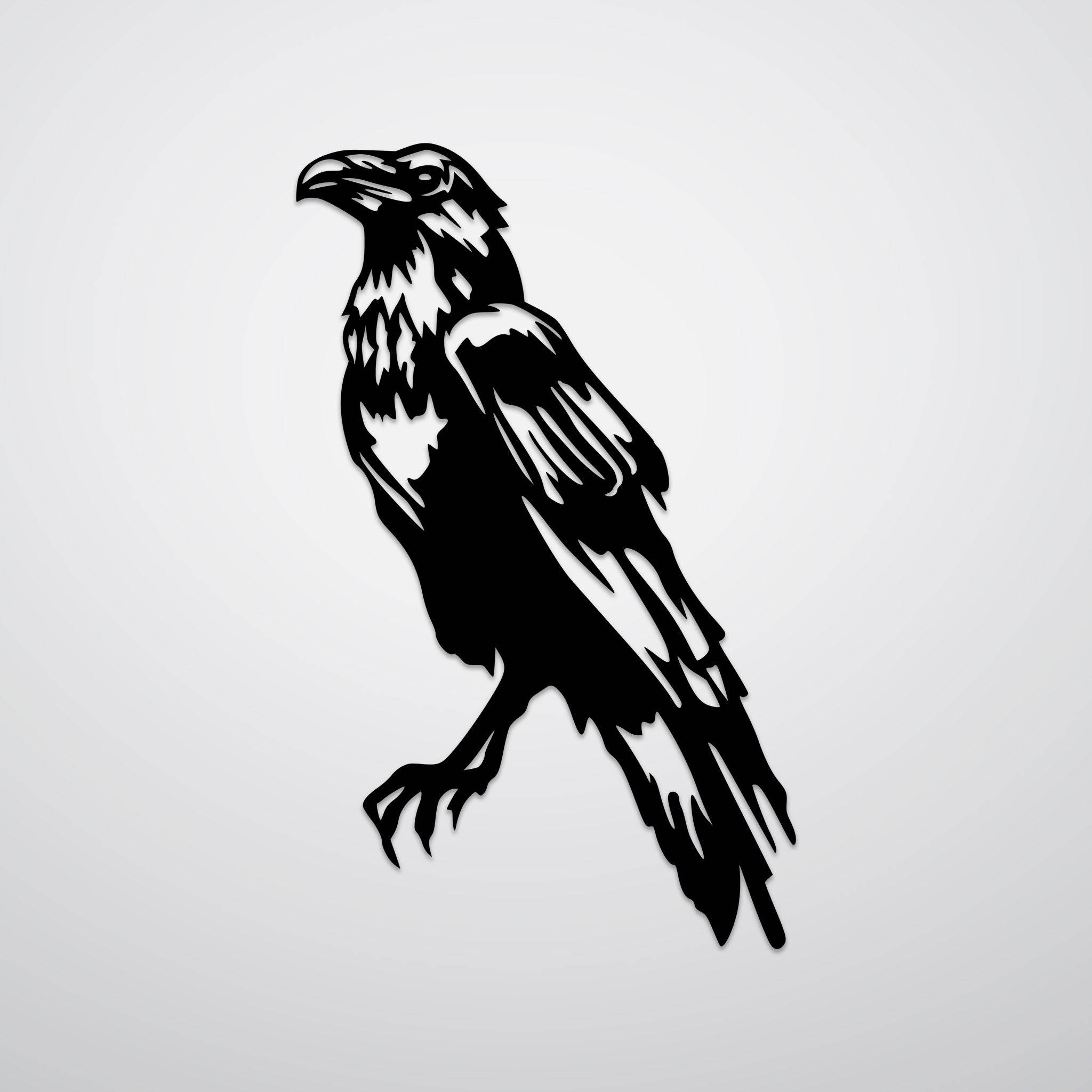 Raven - Metal Wall Art