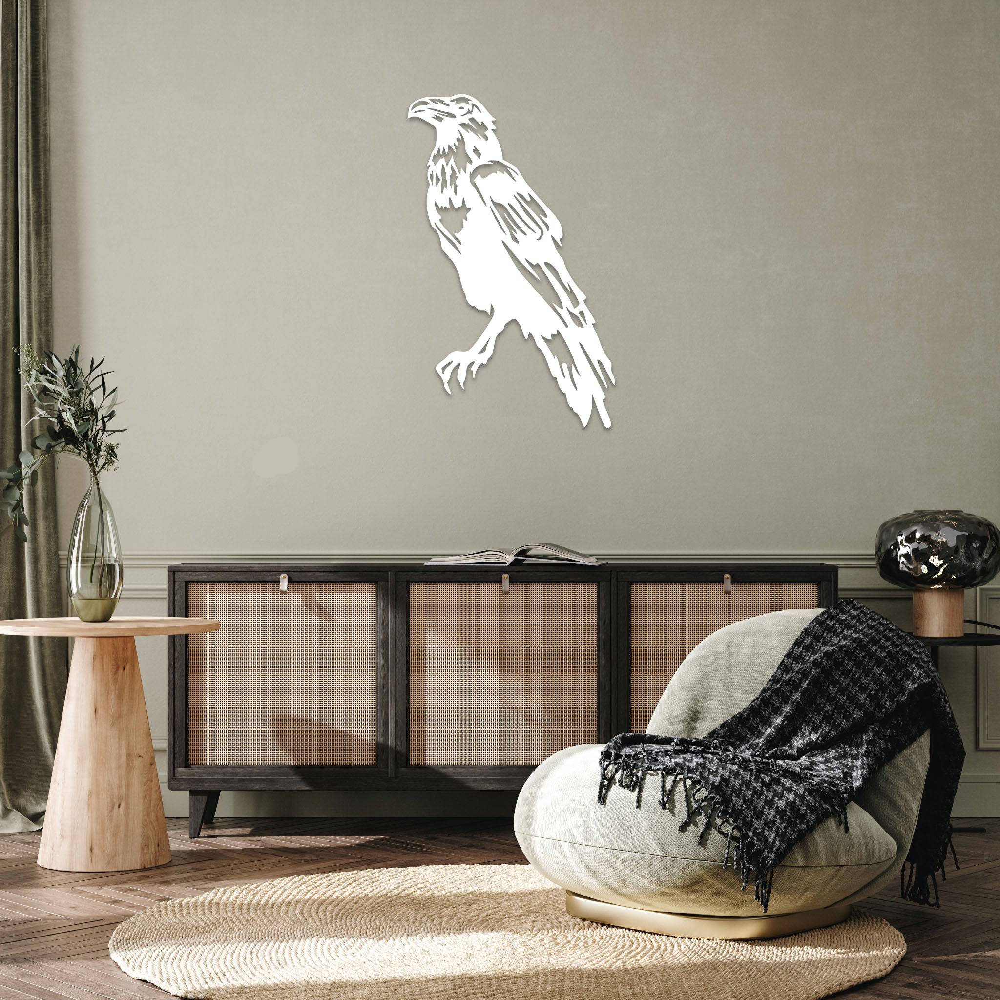 Raven - Metal Wall Art
