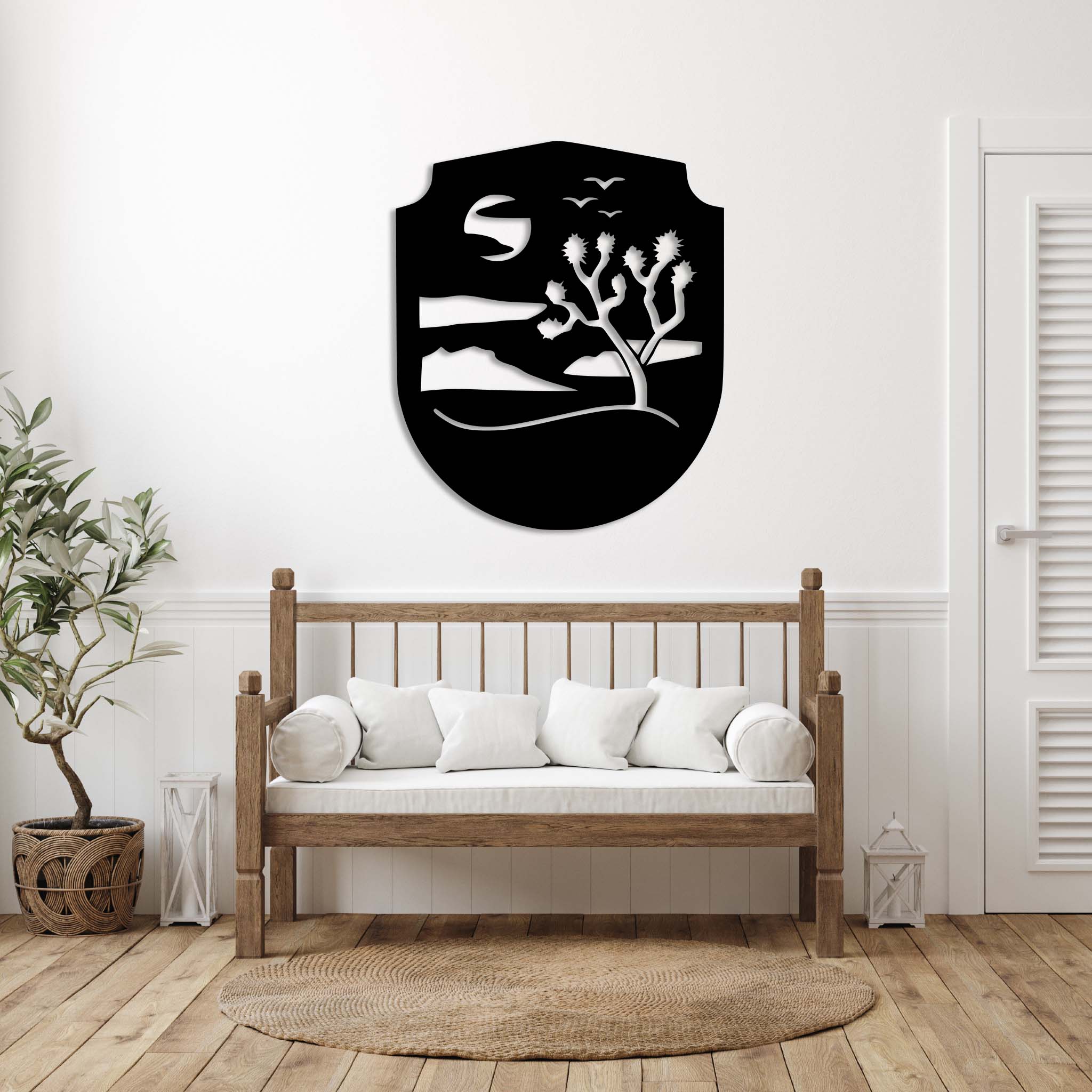 Joshua Tree Scenery - Metal Wall Art