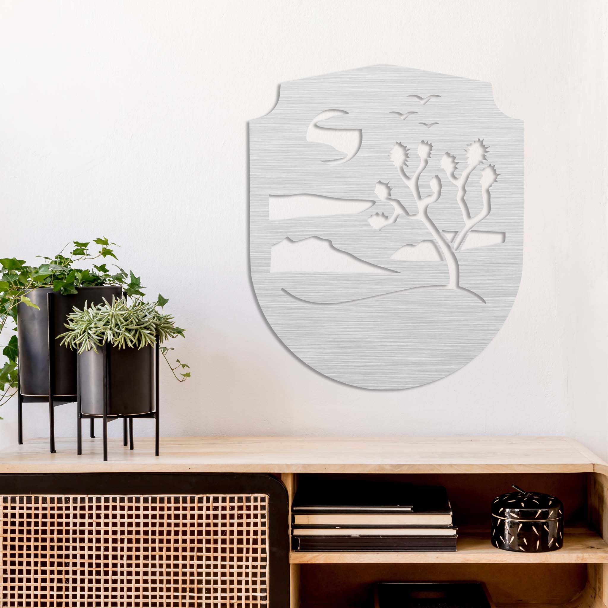 Joshua Tree Scenery - Metal Wall Art