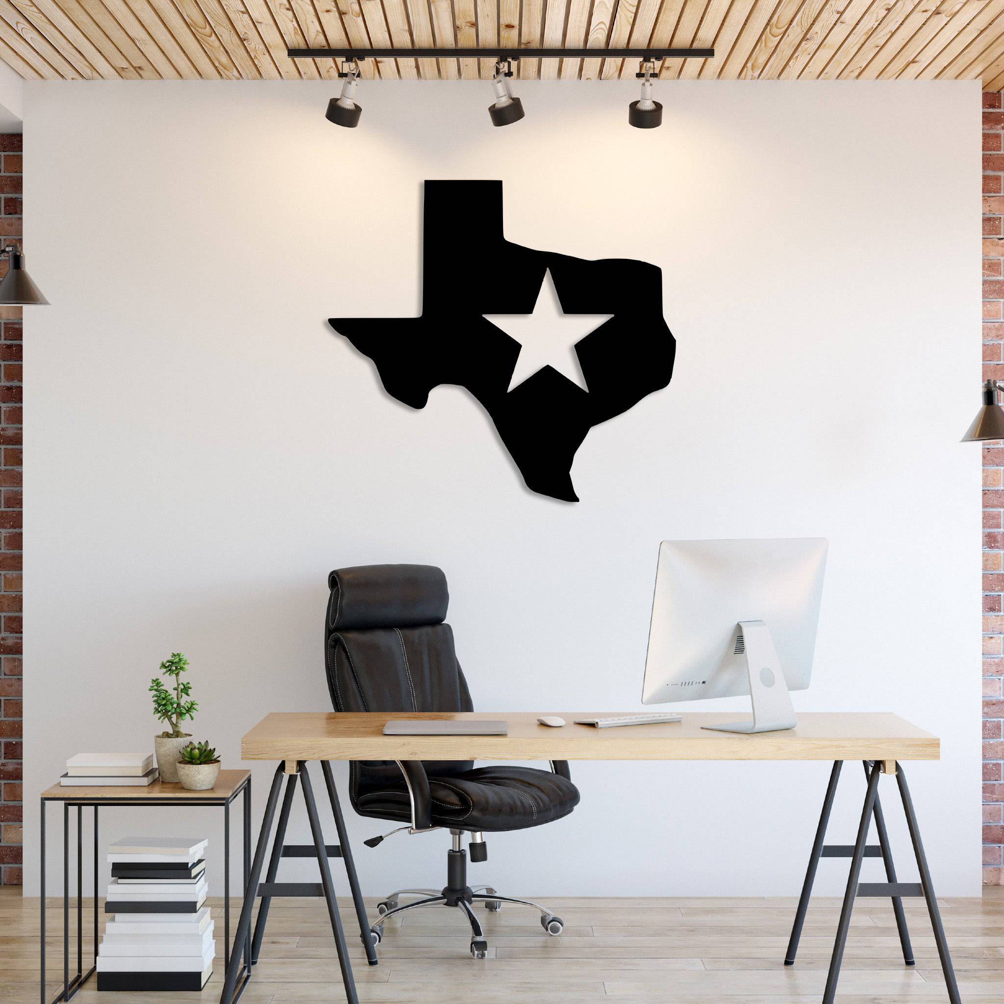 Lone Star Texas - Metal Wall Art