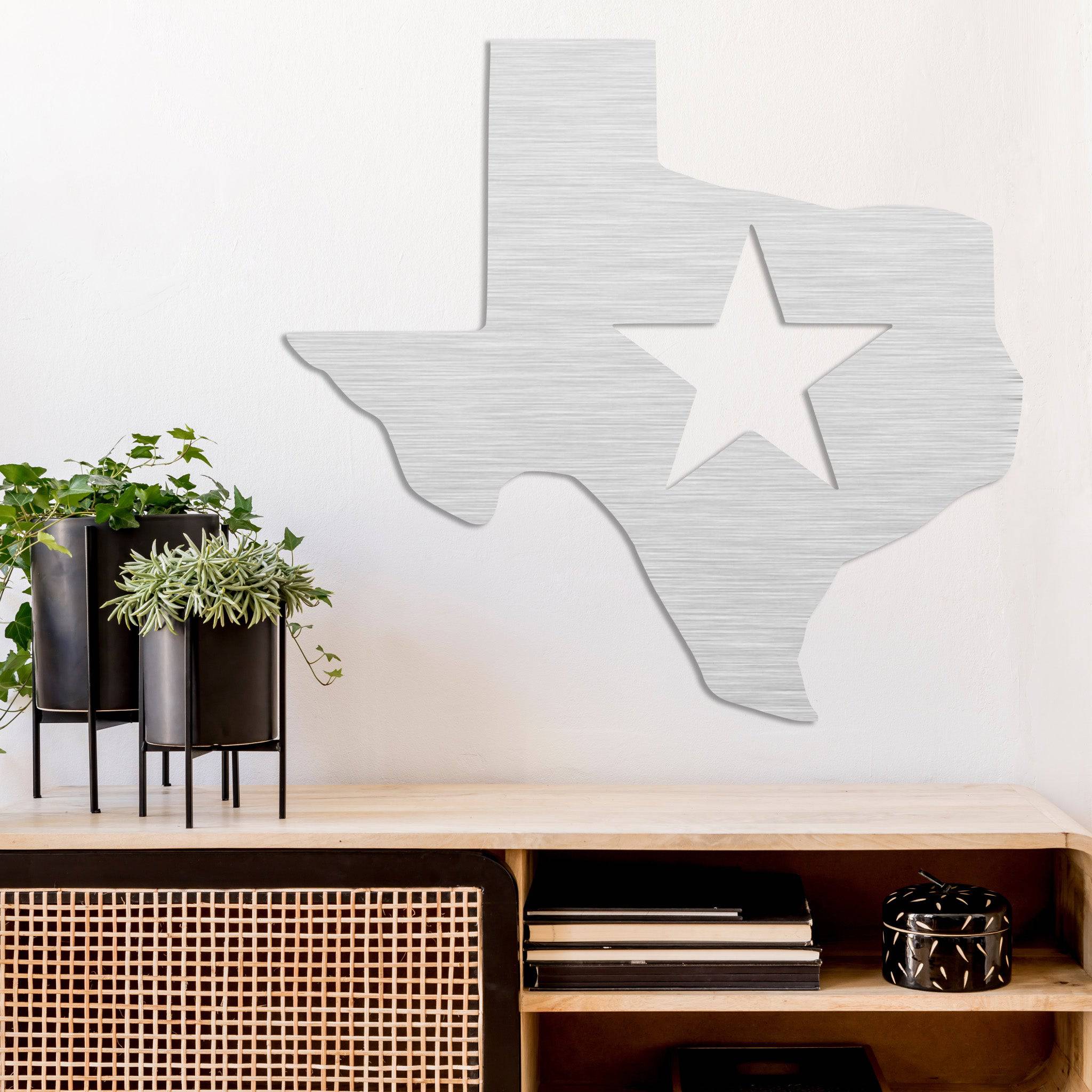 Lone Star Texas - Metal Wall Art