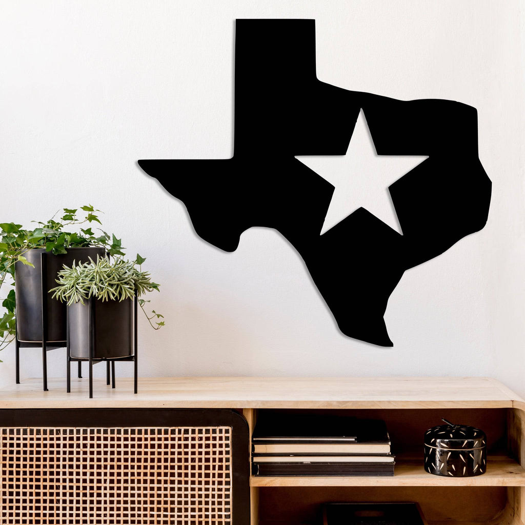 Lone Star Texas - Metal Wall Art
