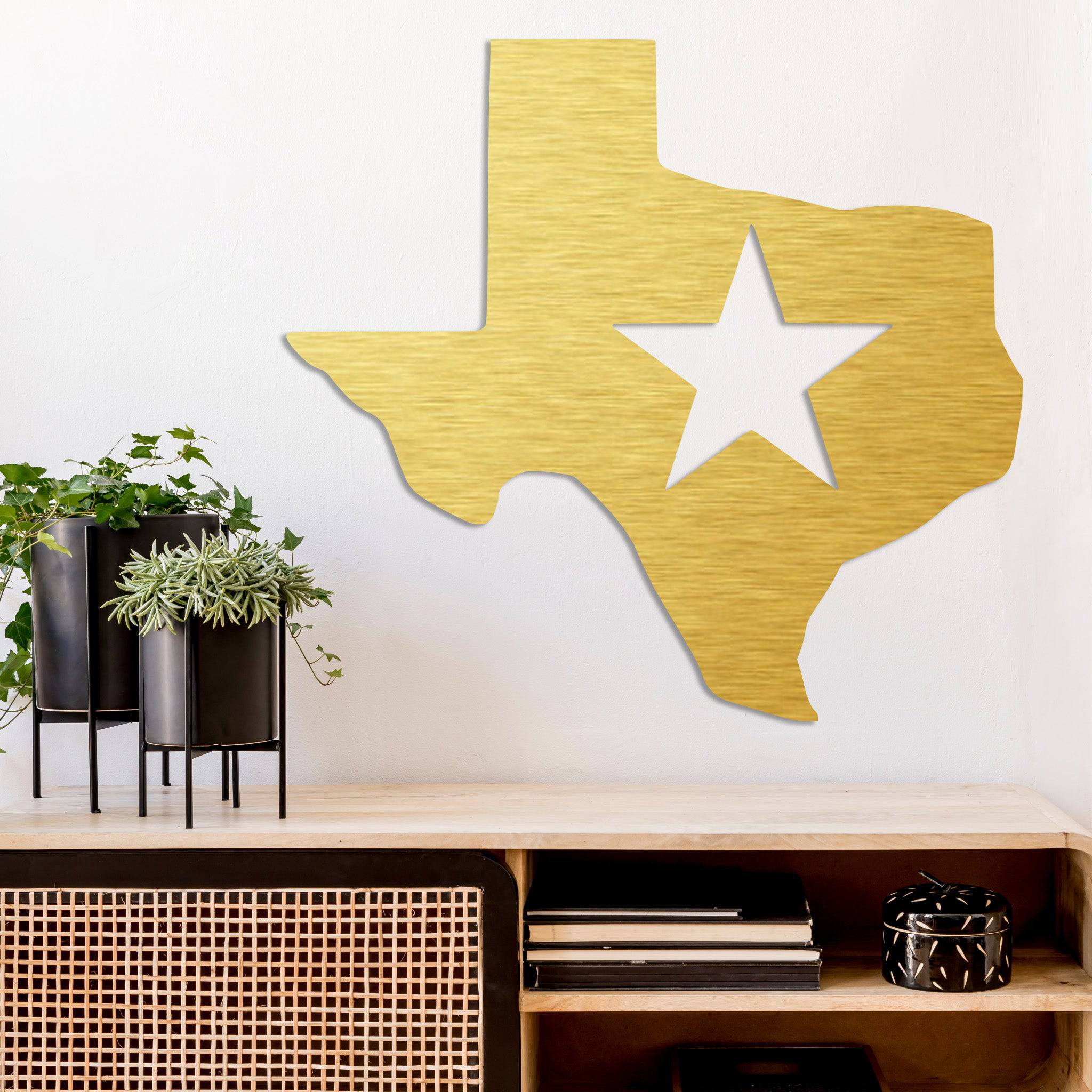 Lone Star Texas - Metal Wall Art