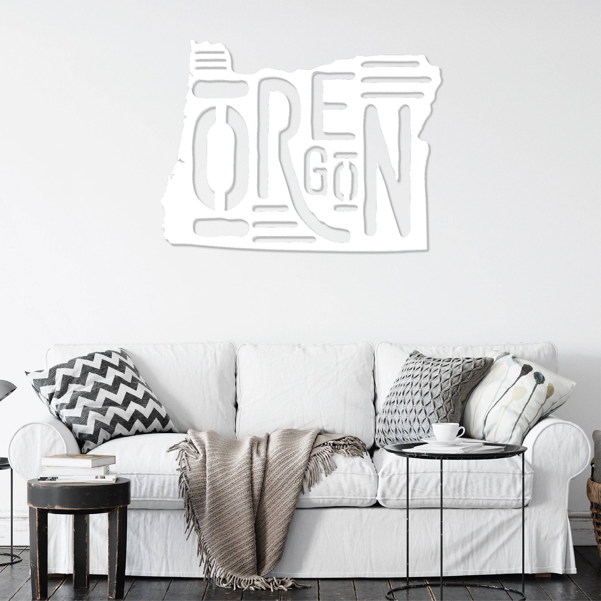 Oregon State - Metal Wall Art