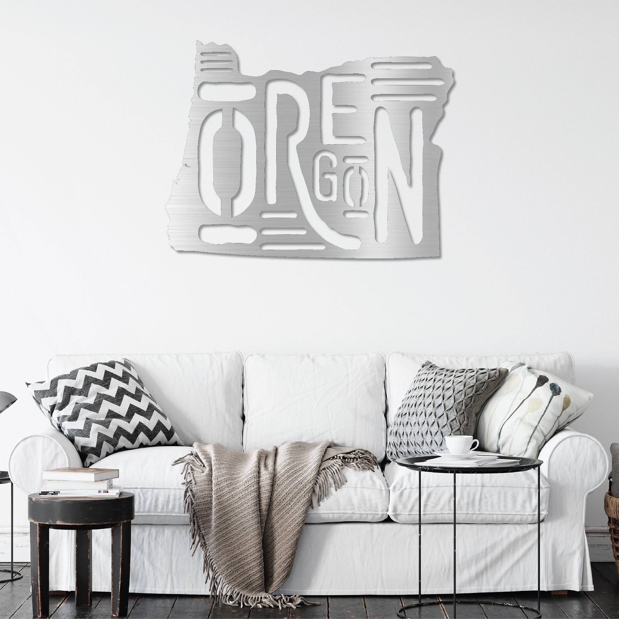 Oregon State - Metal Wall Art