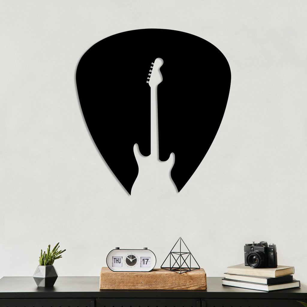 Guitar Pick - Metal Wall Art