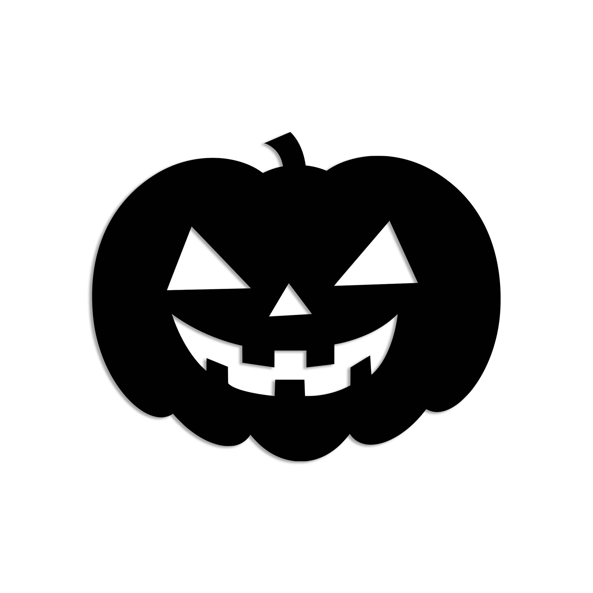 Halloween Pumpkin - Metal Wall Art