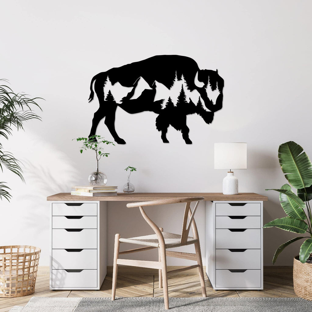 Buffalo - Metal Wall Art