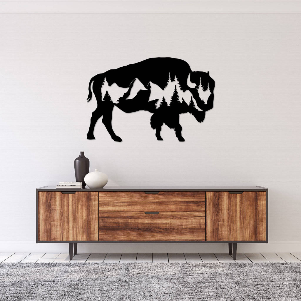 Buffalo - Metal Wall Art