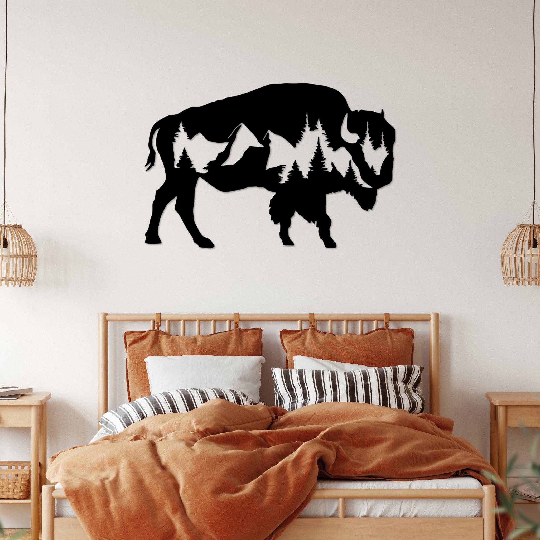 Buffalo - Metal Wall Art