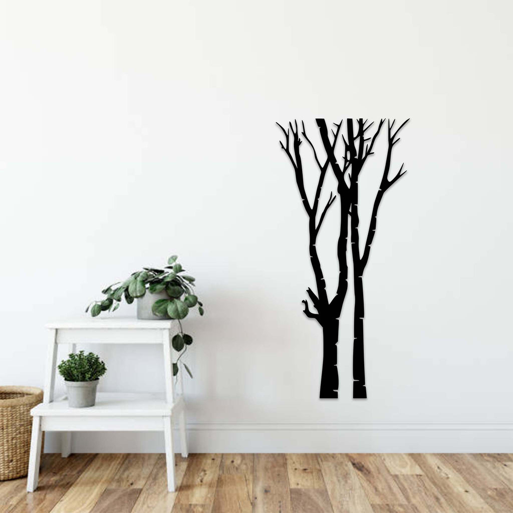 Tree Trunk - Metal Wall Art