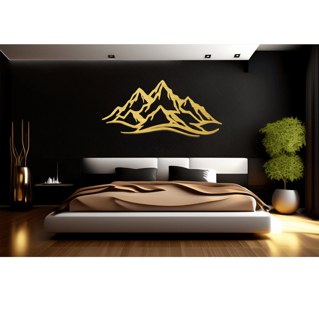 Mountain Range - Metal Wall Art