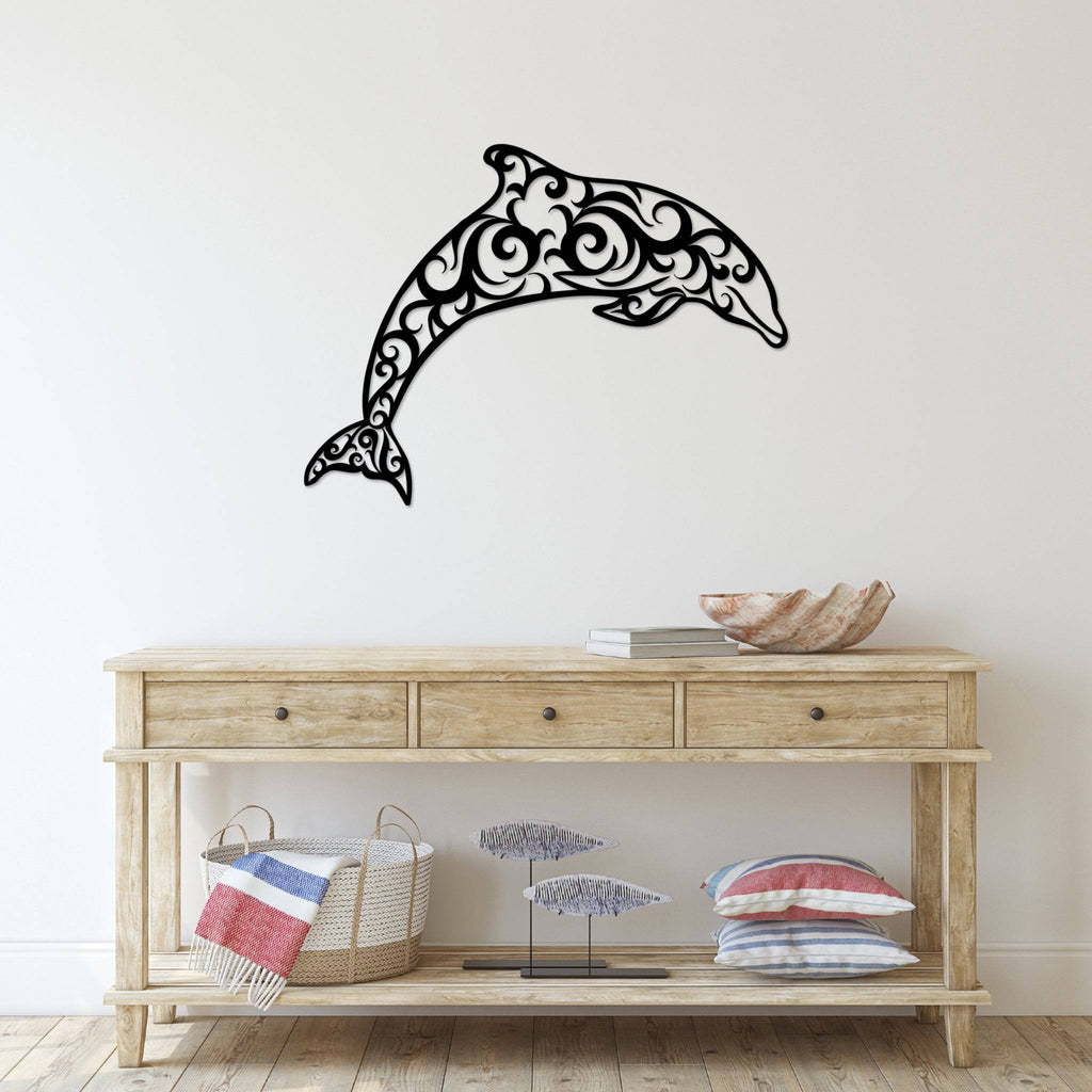 Dolphin - Metal Wall Art