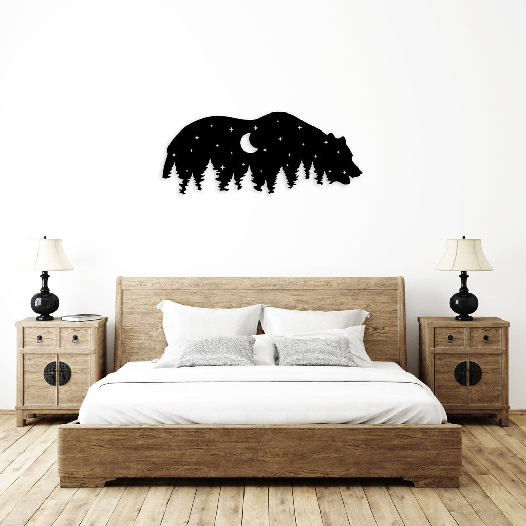 Moon Bear - Metal Wall Art