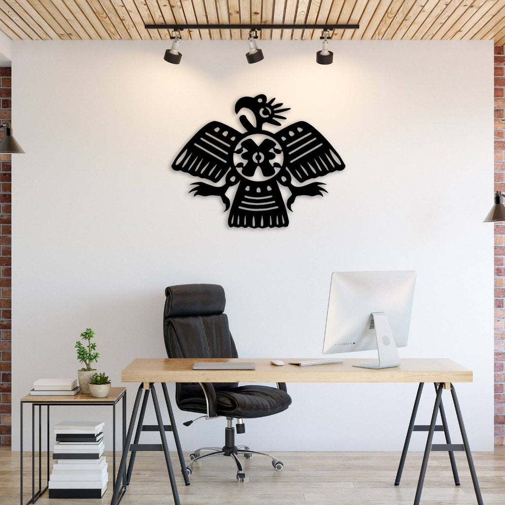 Aztec Bird - Metal Wall Art