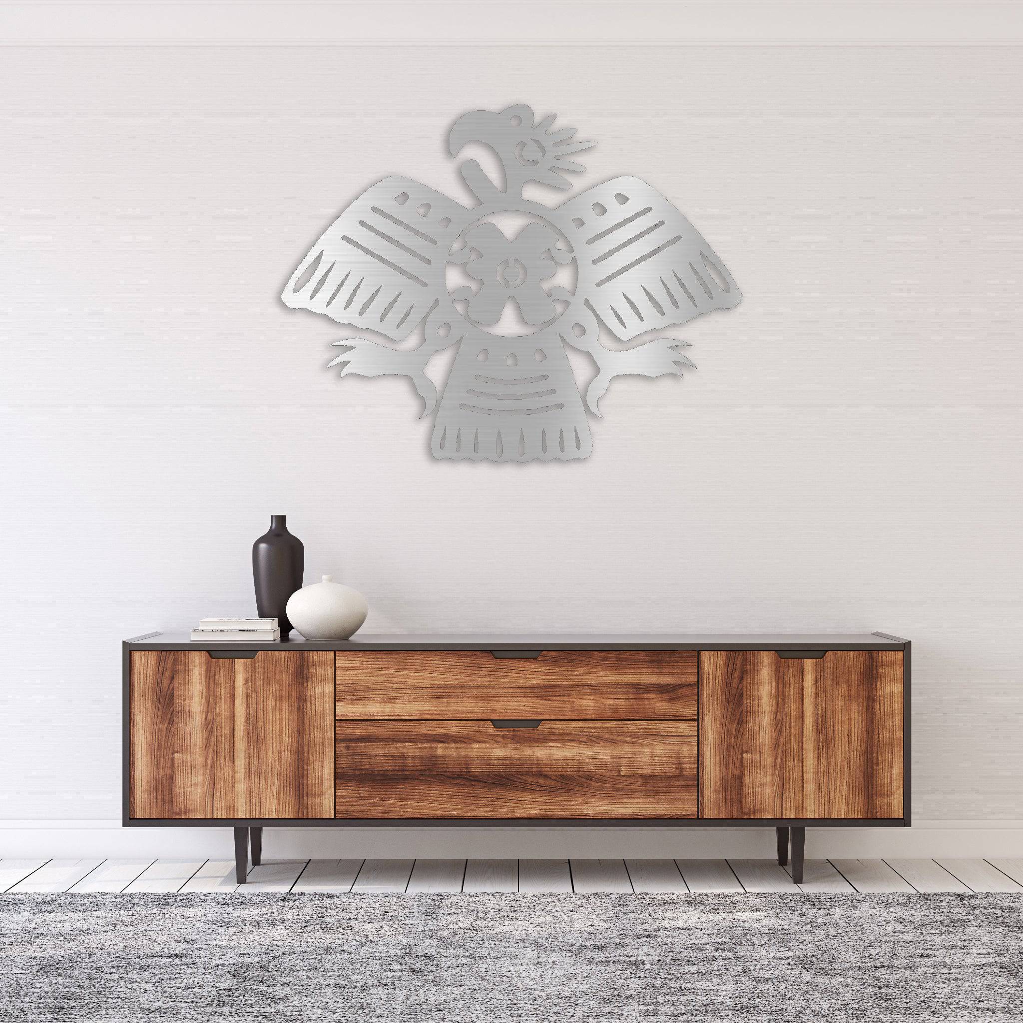 Aztec Bird - Metal Wall Art