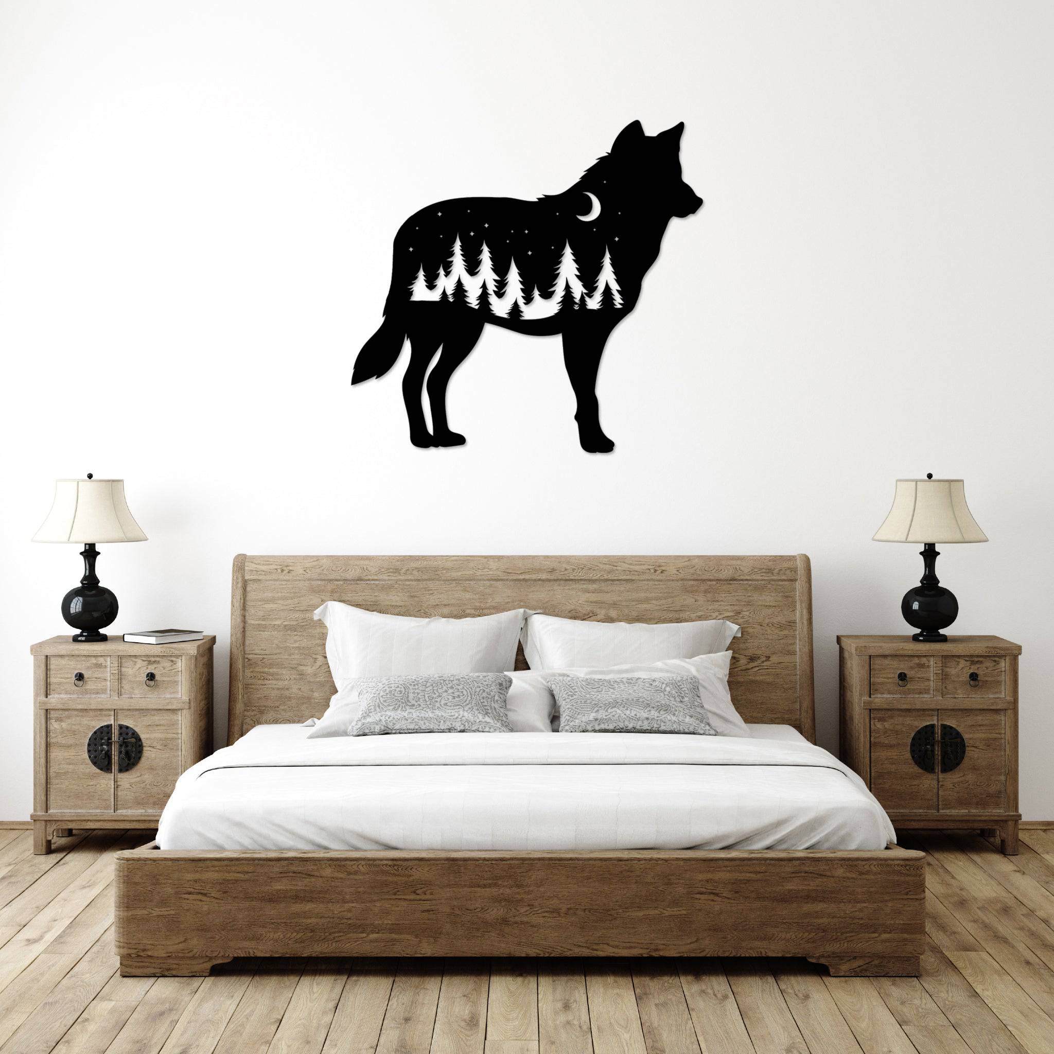 Wolf - Metal Wall Art