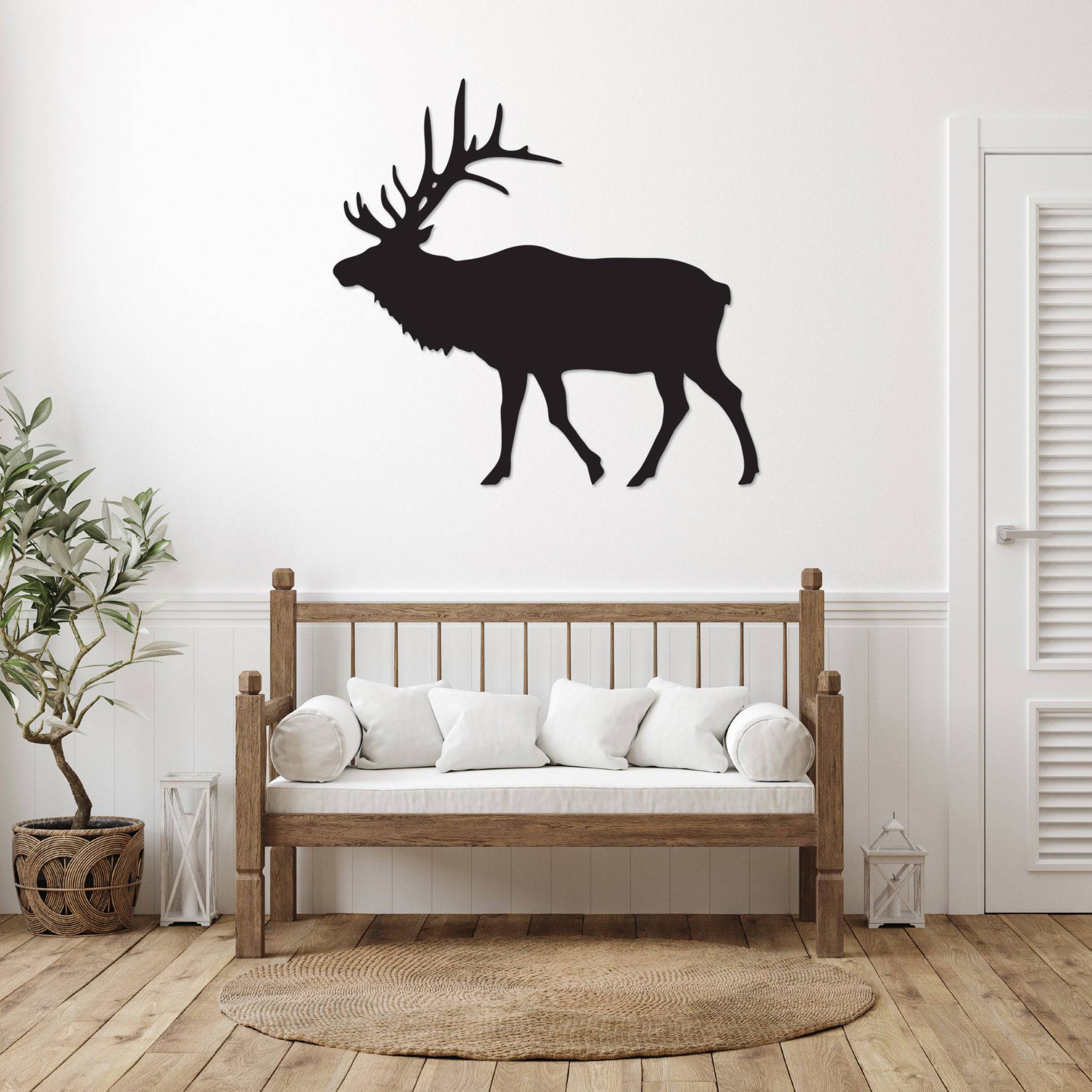 Elk - Metal Wall Art