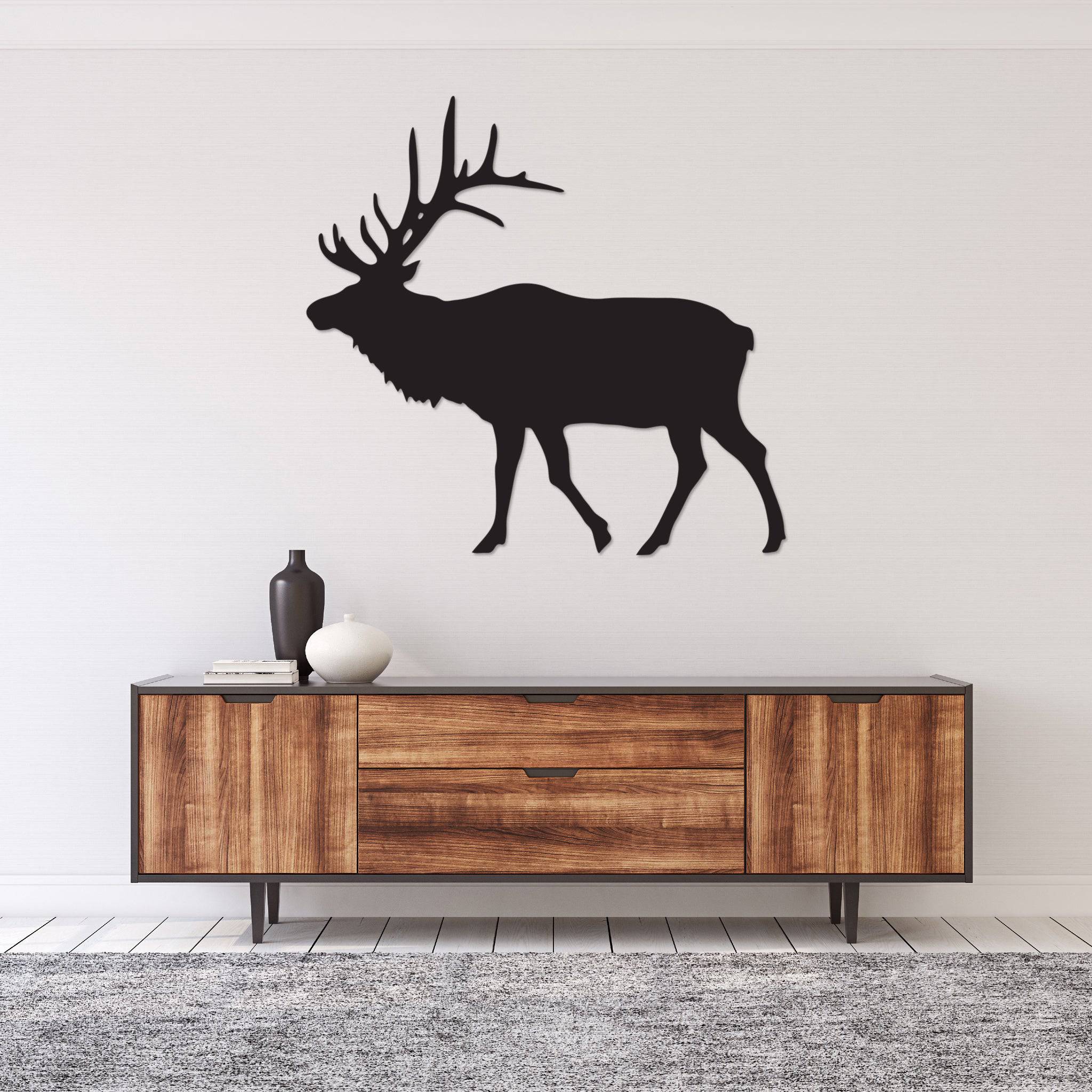 Elk - Metal Wall Art