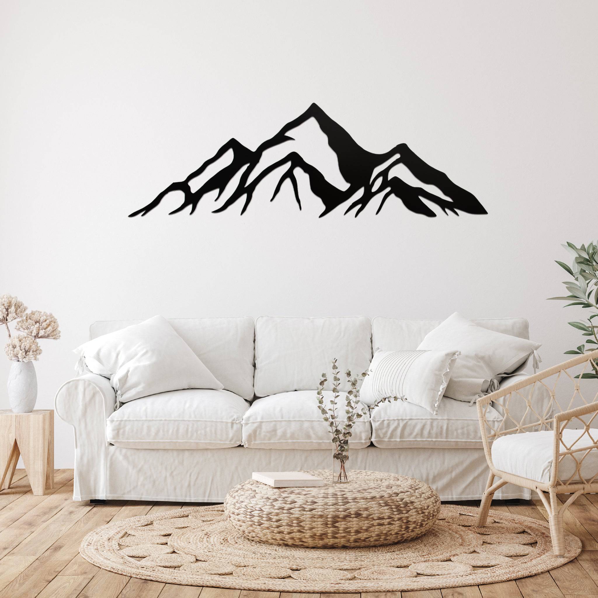 Rocky Mountains - Metal Wall Art
