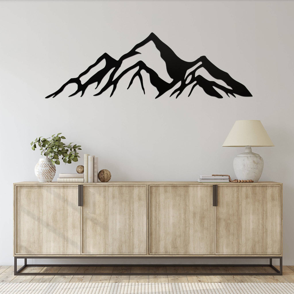 Rocky Mountains - Metal Wall Art