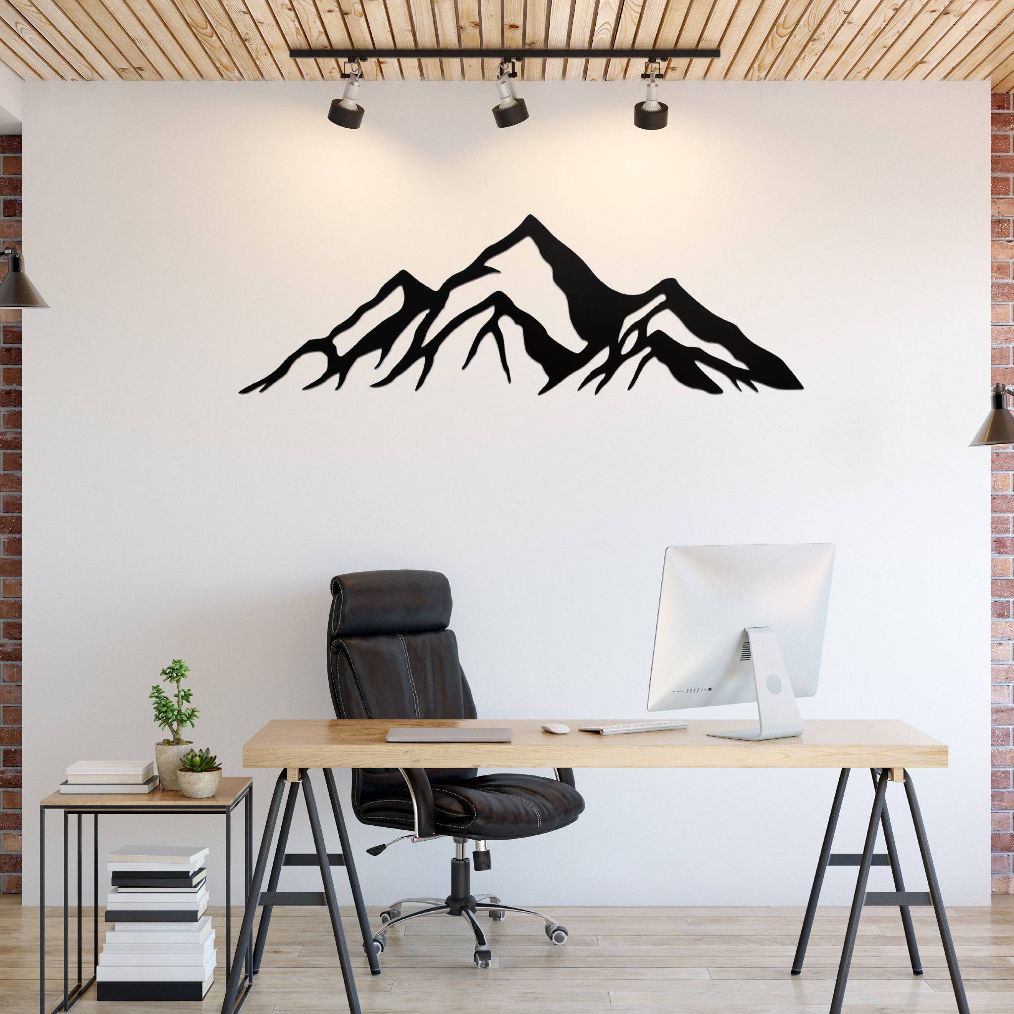 Rocky Mountains - Metal Wall Art