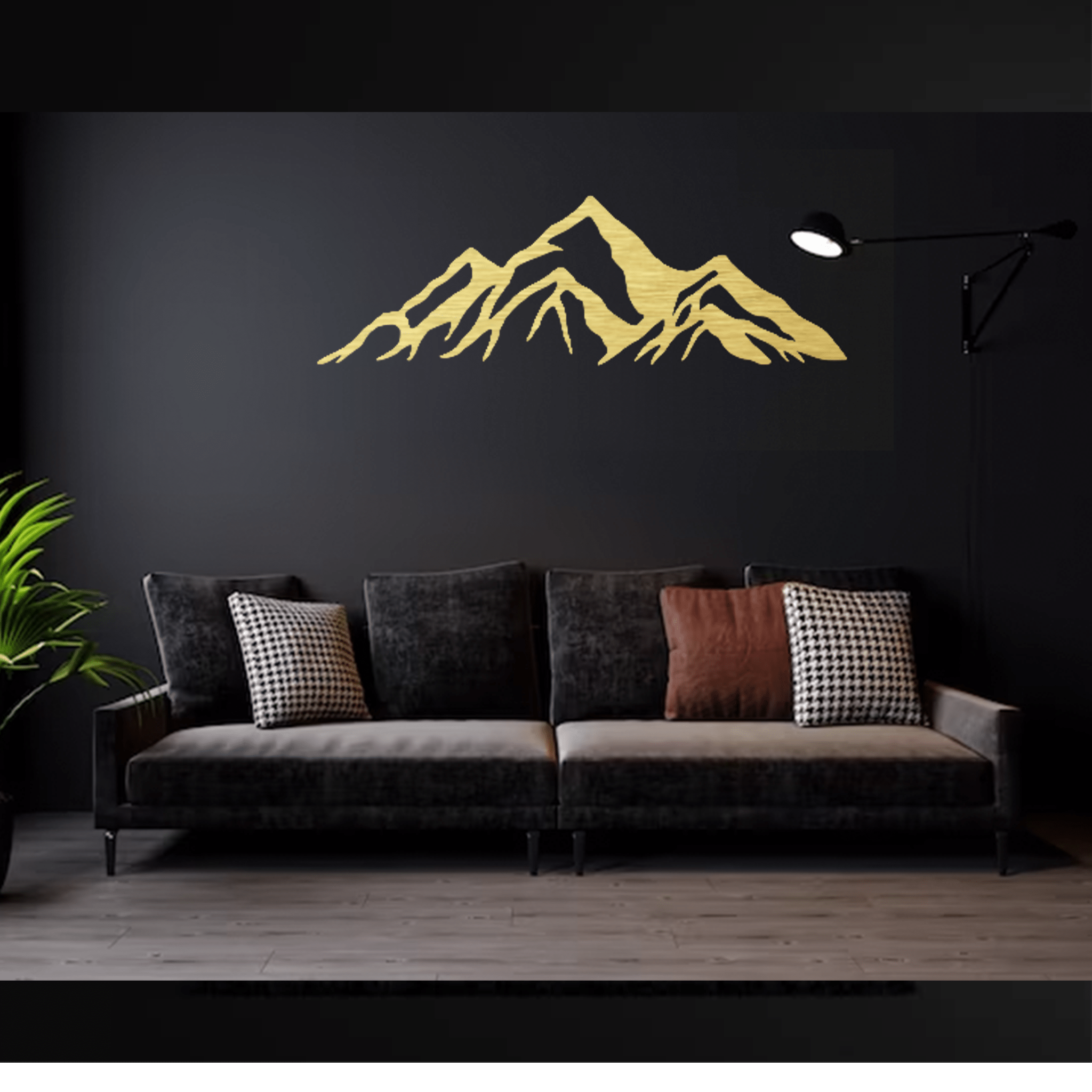 Rocky Mountains - Metal Wall Art
