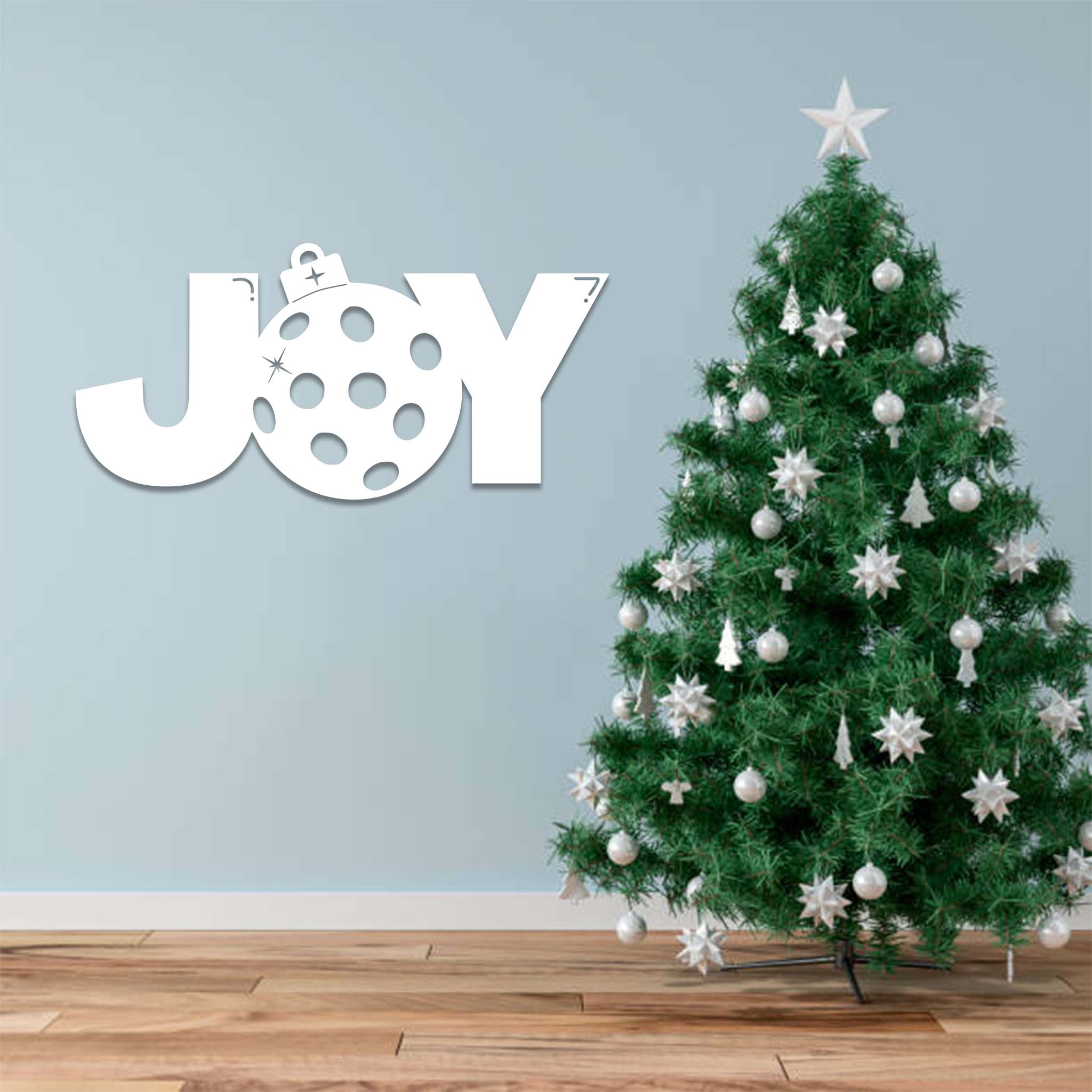 Christmas JOY - Metal Wall Art