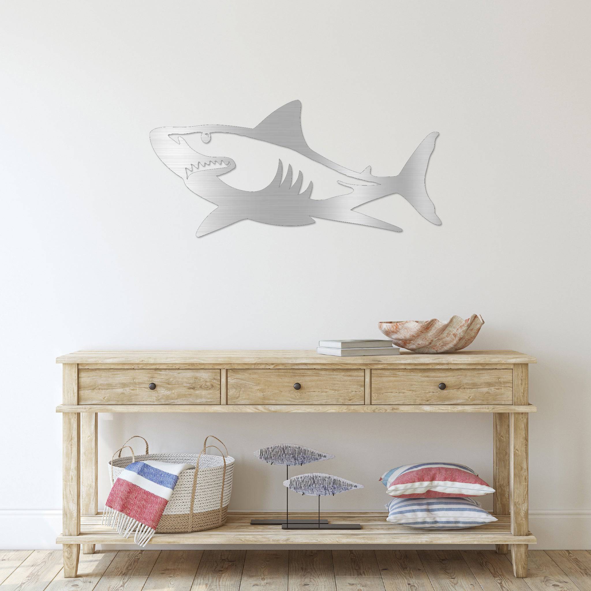 Shark - Metal Wall Art