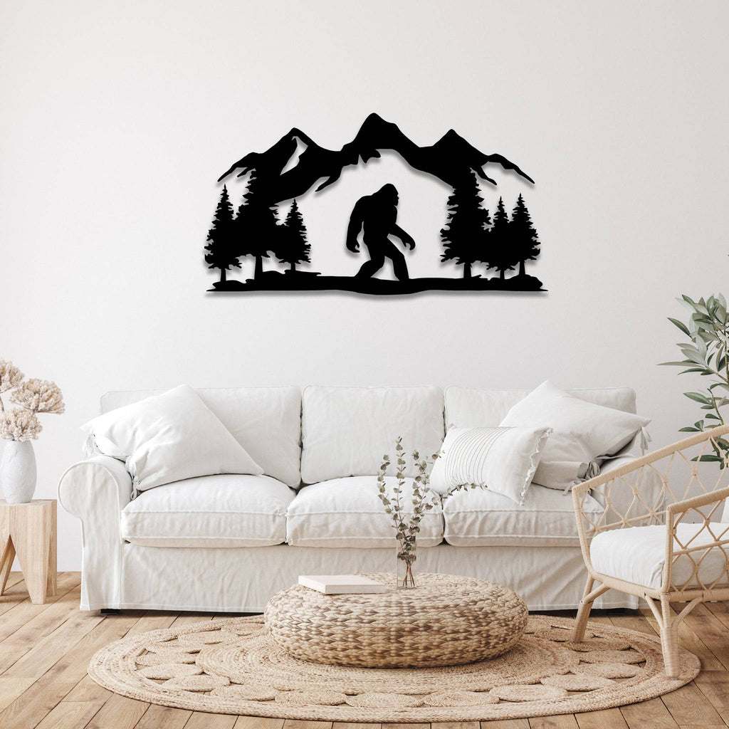 Bigfoot - Metal Wall Art