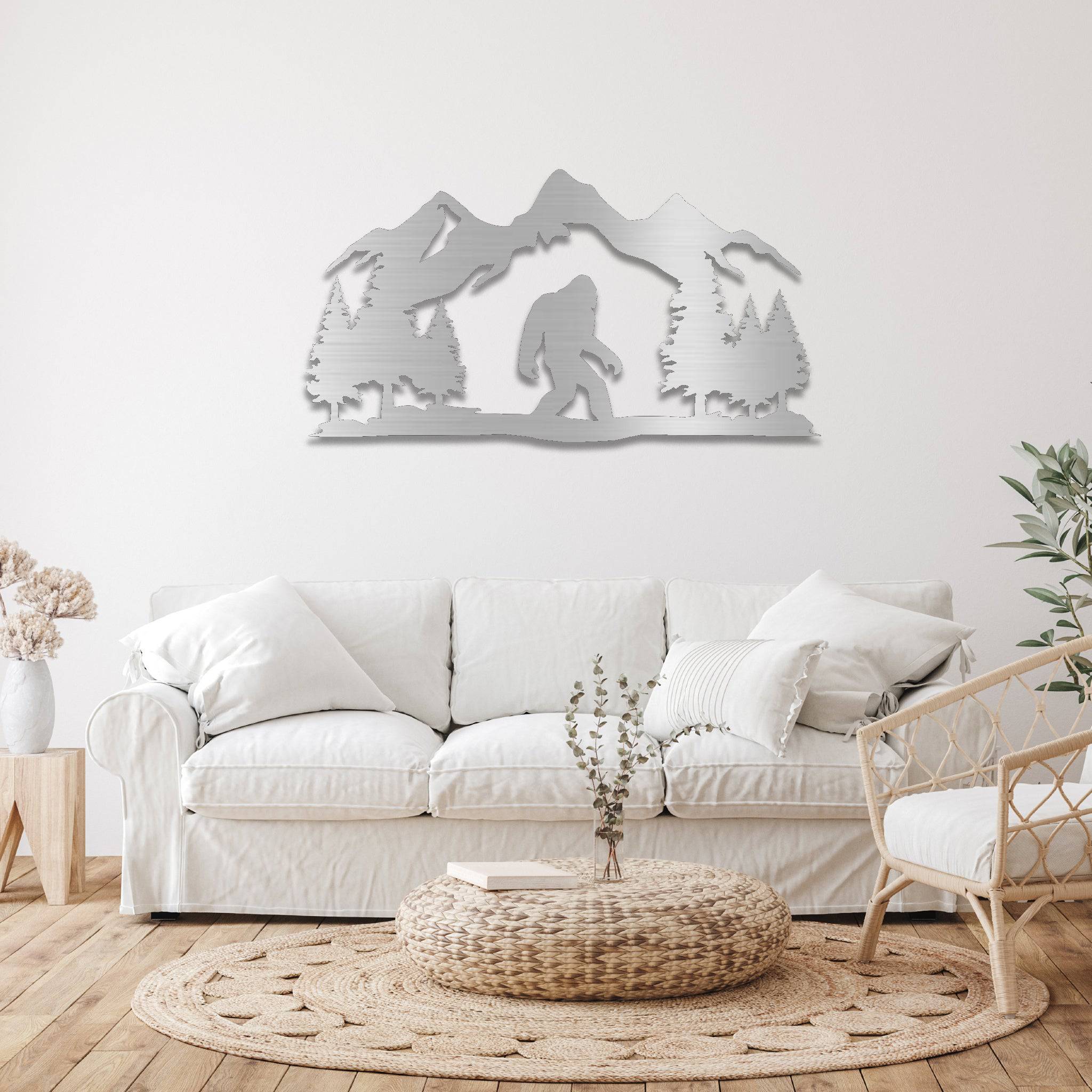 Bigfoot - Metal Wall Art