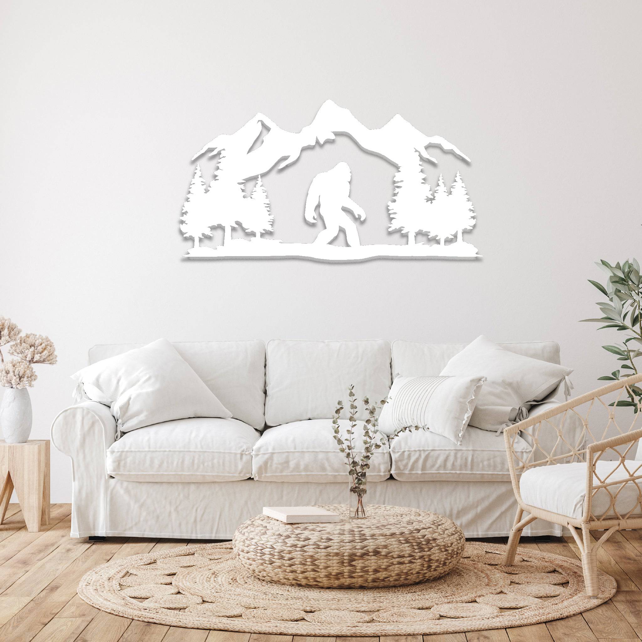 Bigfoot - Metal Wall Art