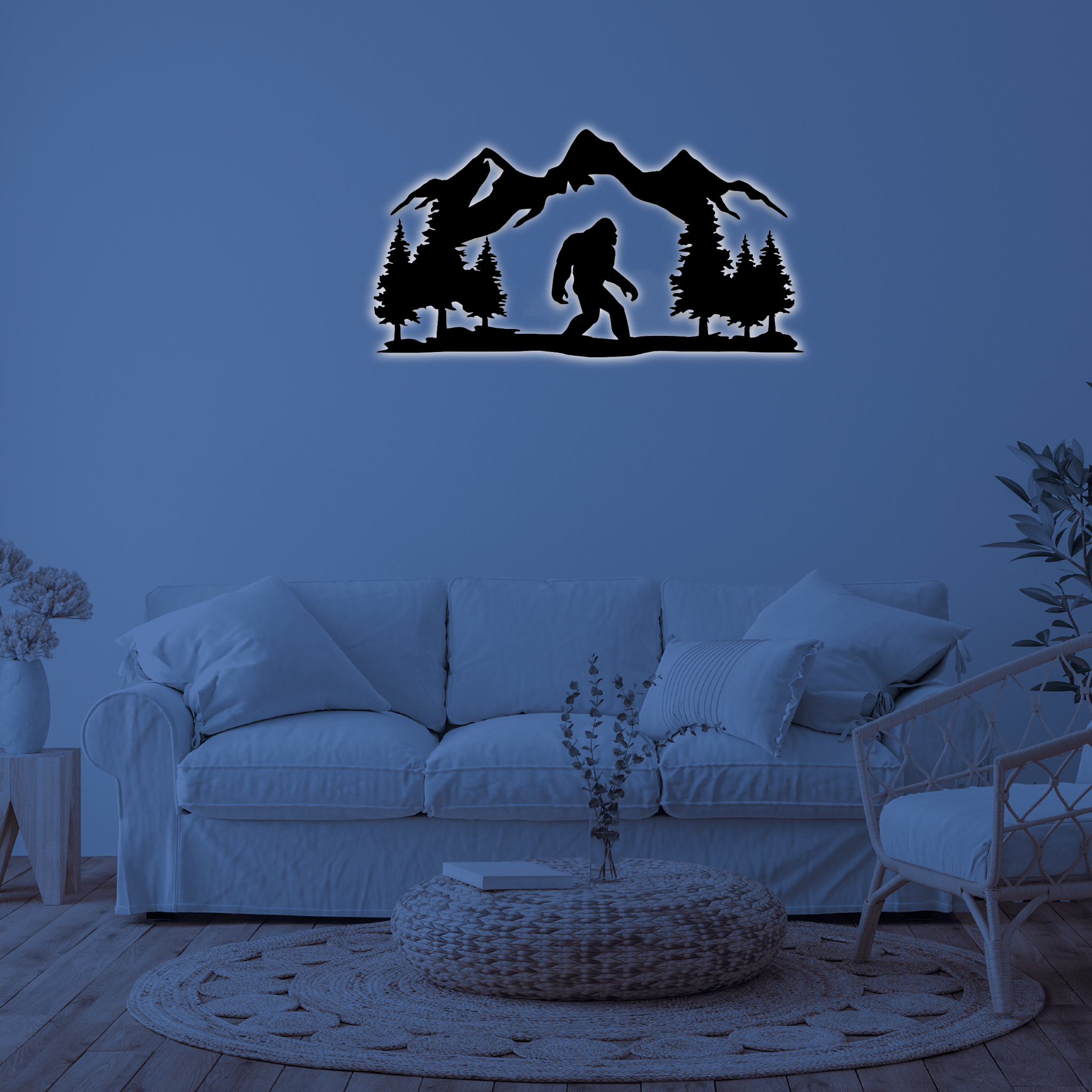 Bigfoot - Metal Wall Art