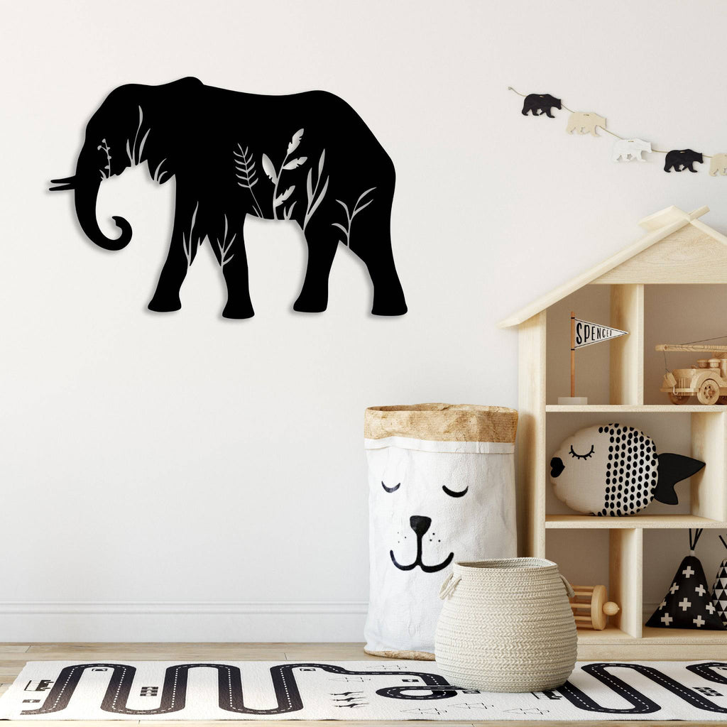 Elephant - Metal Wall Art