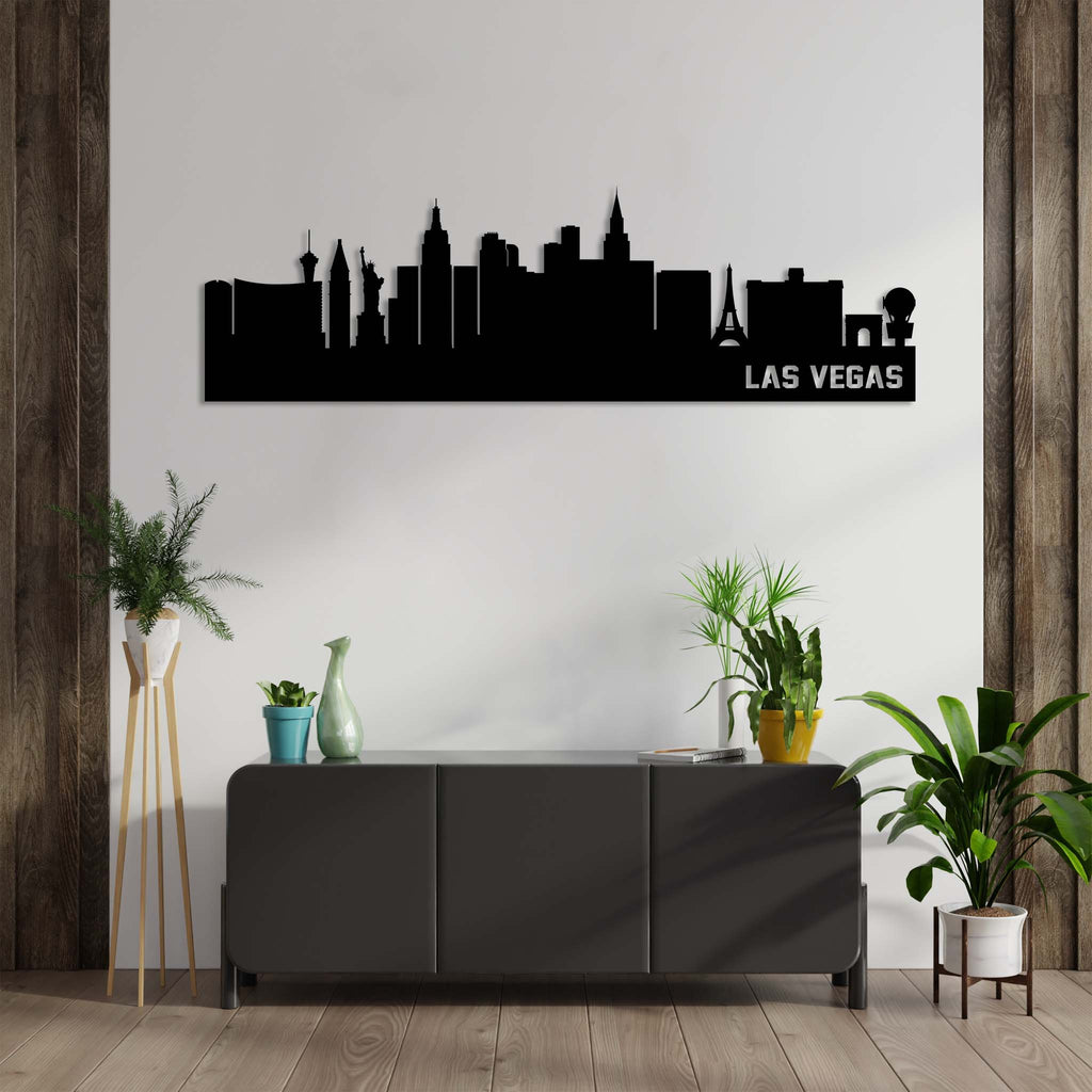 Las Vegas Skyline - Metal Wall Art