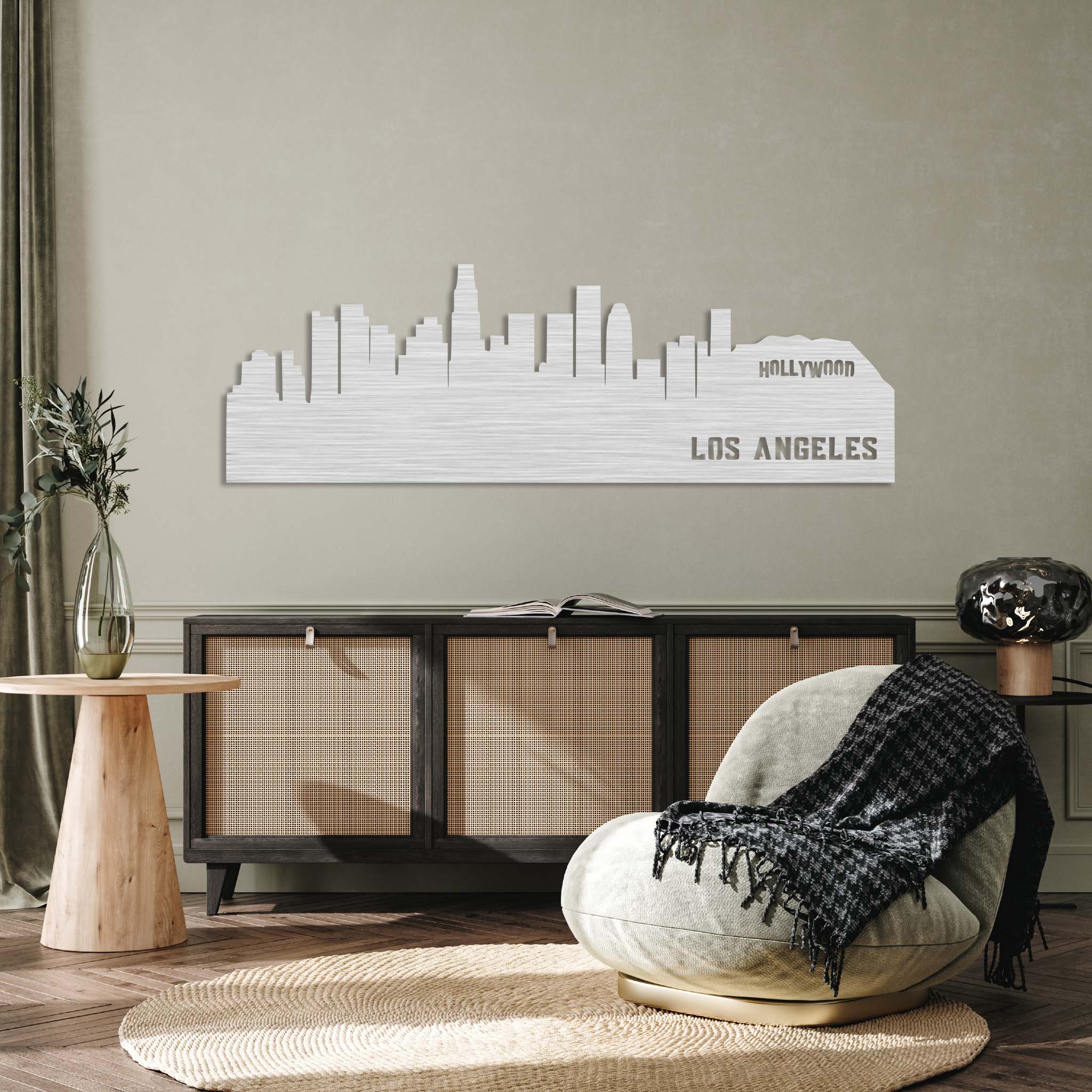 Los Angeles Skyline - Metal Wall Art