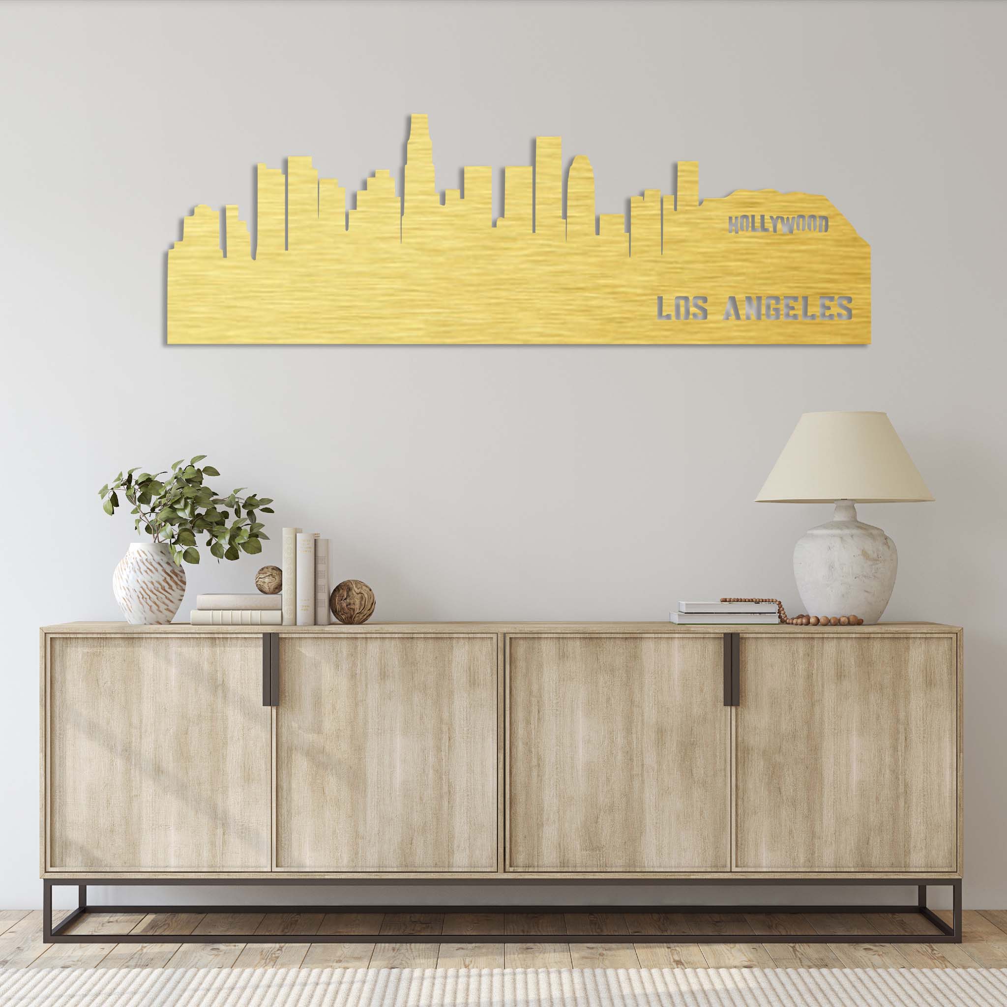 Los Angeles Skyline - Metal Wall Art