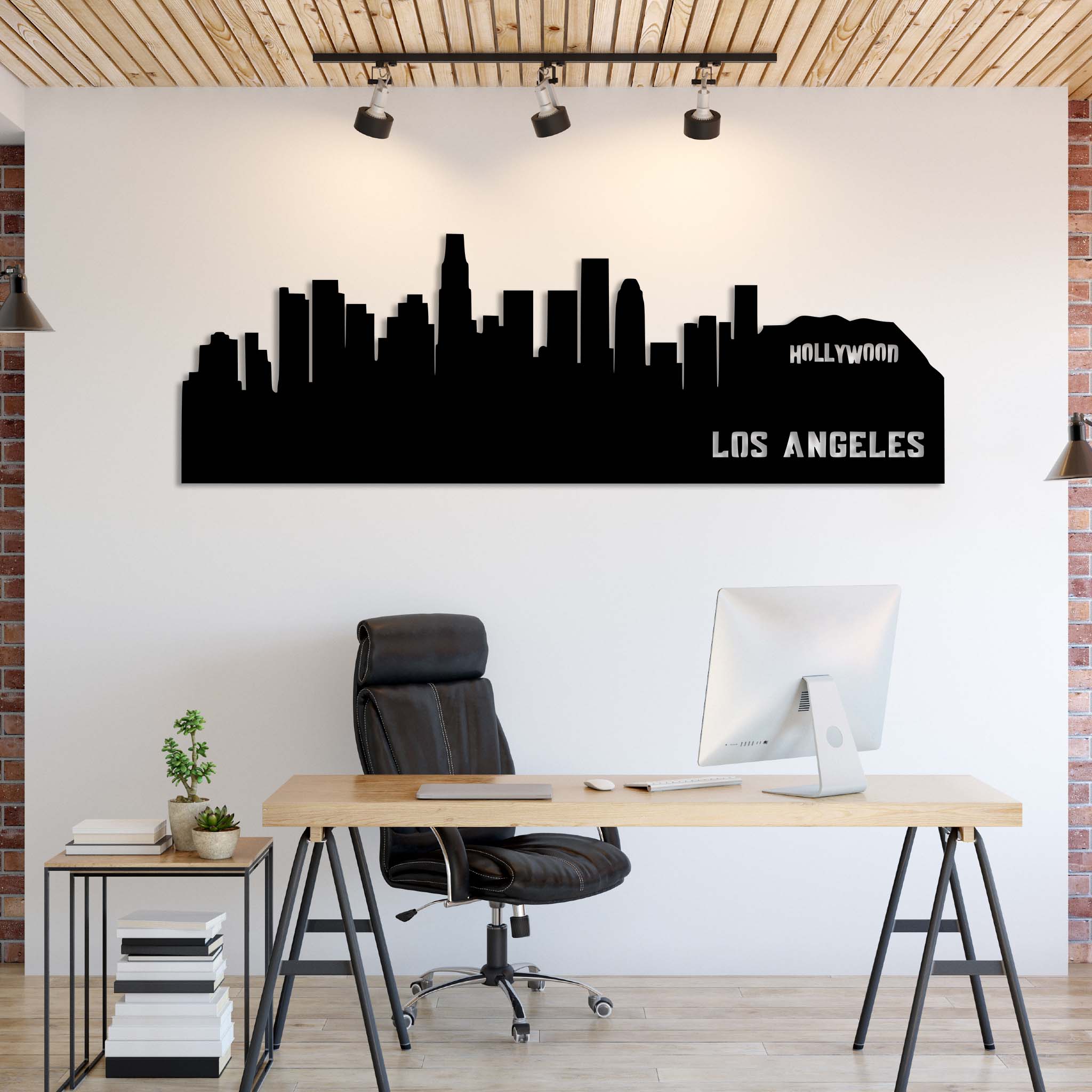Los Angeles Skyline - Metal Wall Art