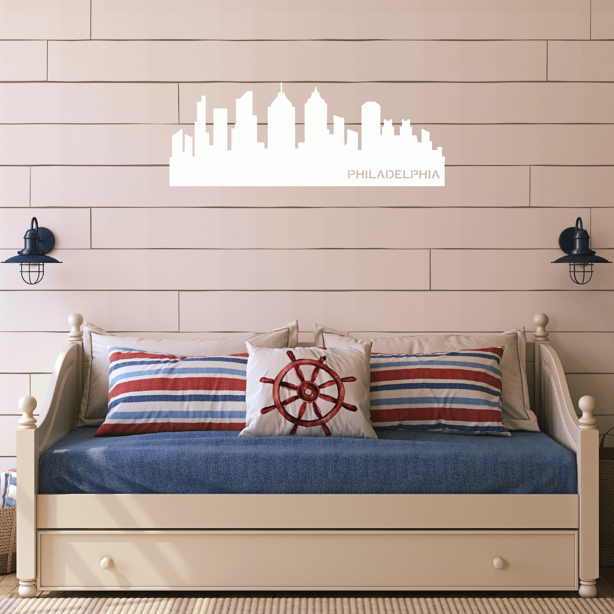 Philadelphia Skyline - Metal Wall Art