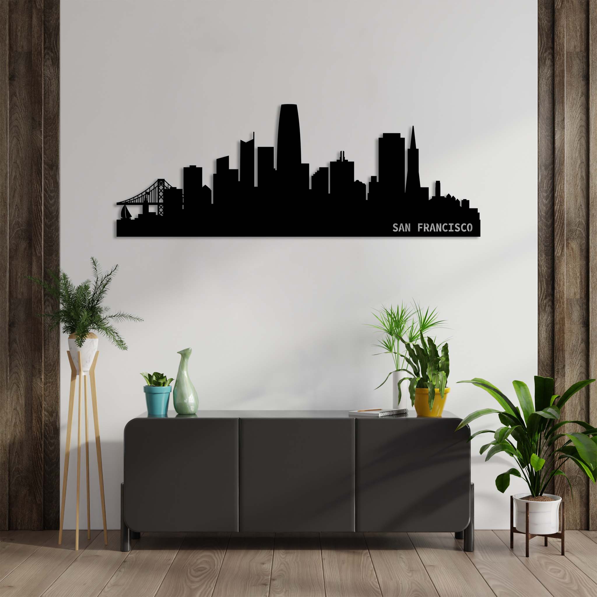 San Francisco Skyline - Metal Wall Art
