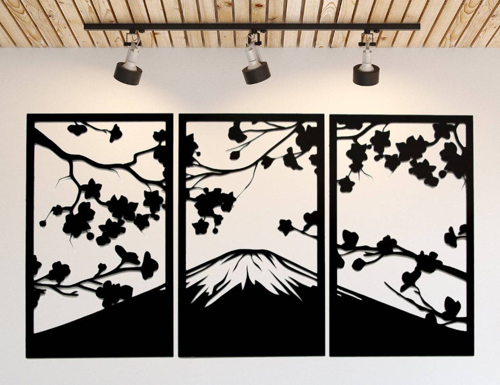 Sakura Cherry Blossom - Metal Wall Art