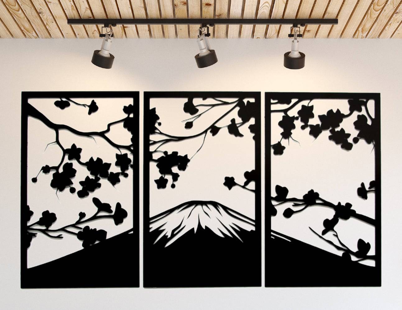 Sakura Cherry Blossom - Metal Wall Art