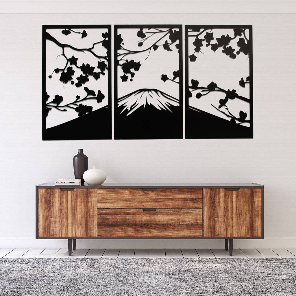 Sakura Cherry Blossom - Metal Wall Art