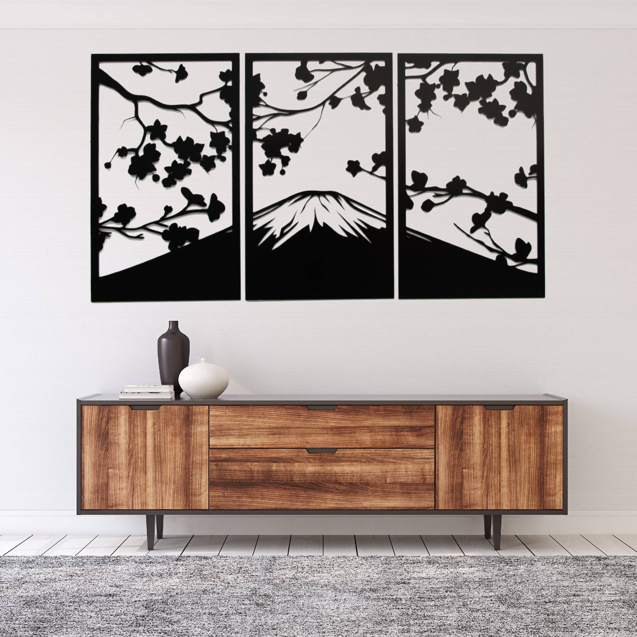 Sakura Cherry Blossom - Metal Wall Art
