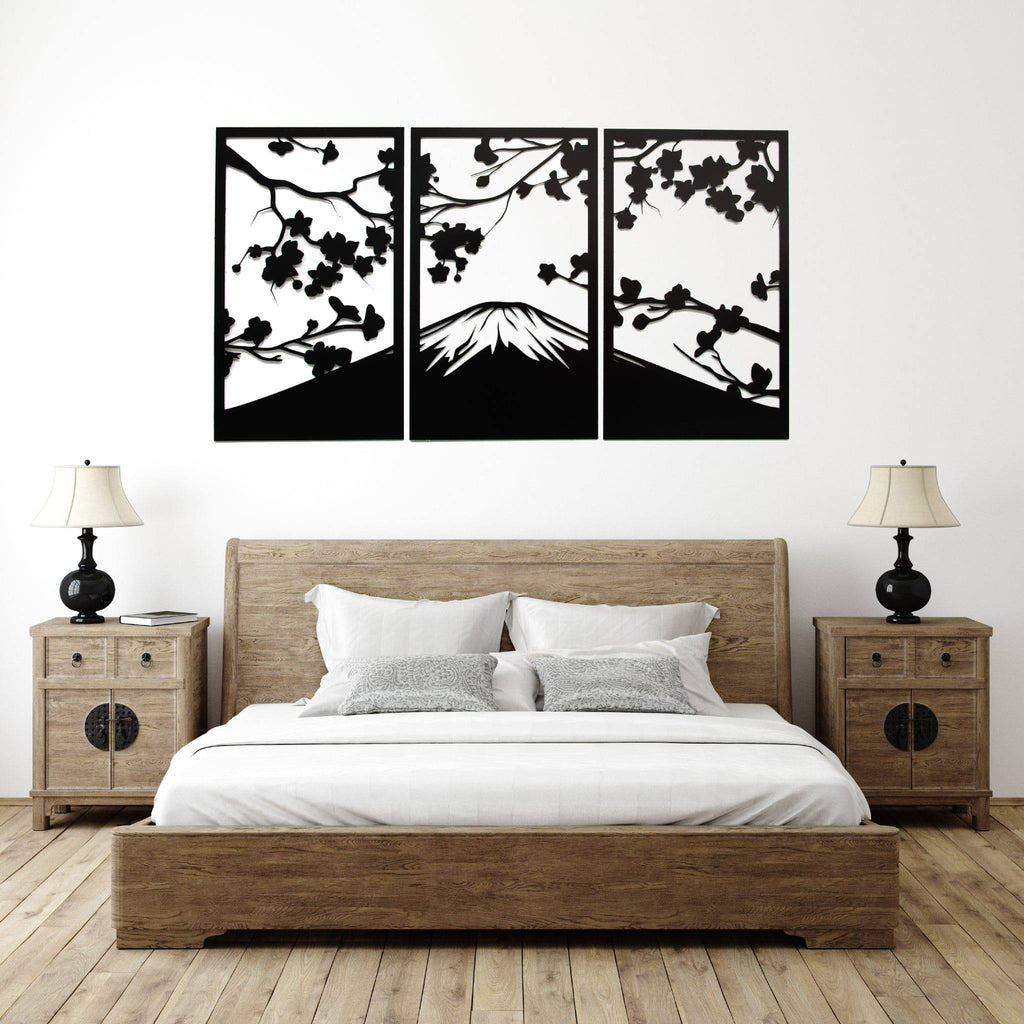 Sakura Cherry Blossom - Metal Wall Art