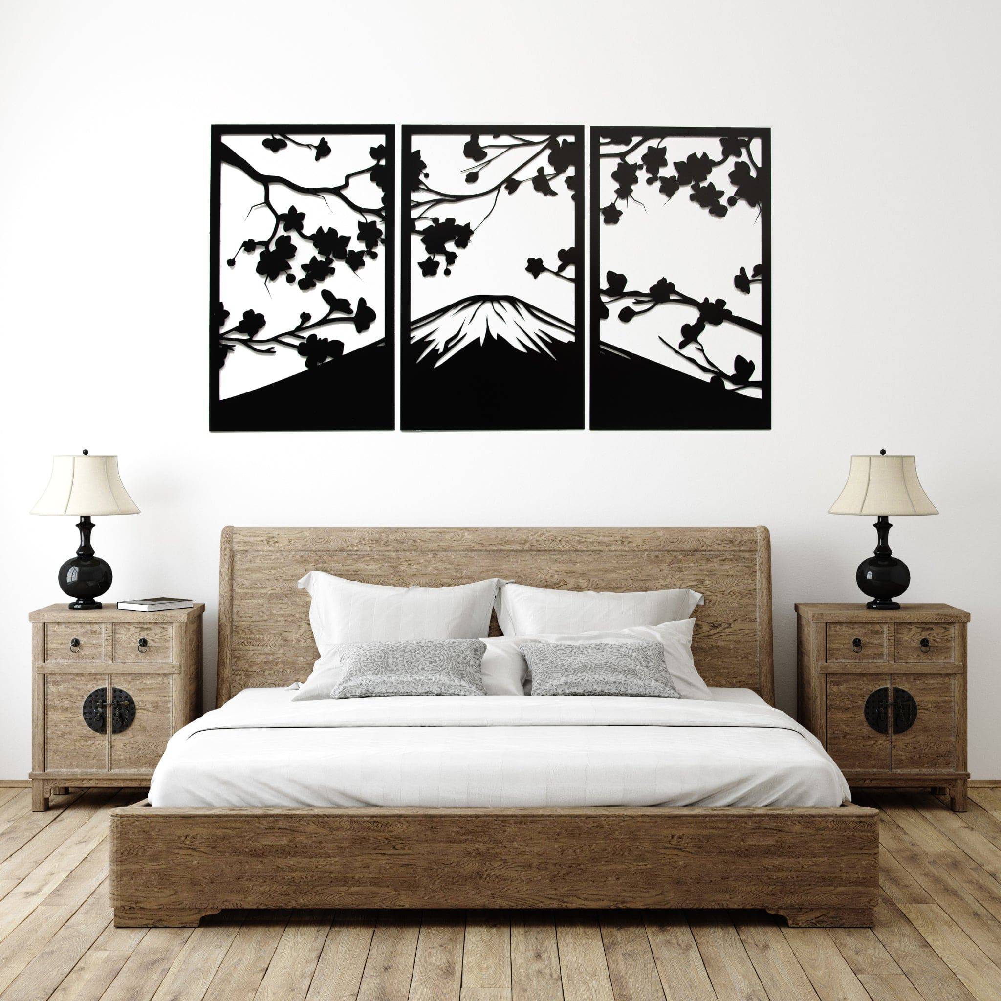 Sakura Cherry Blossom - Metal Wall Art