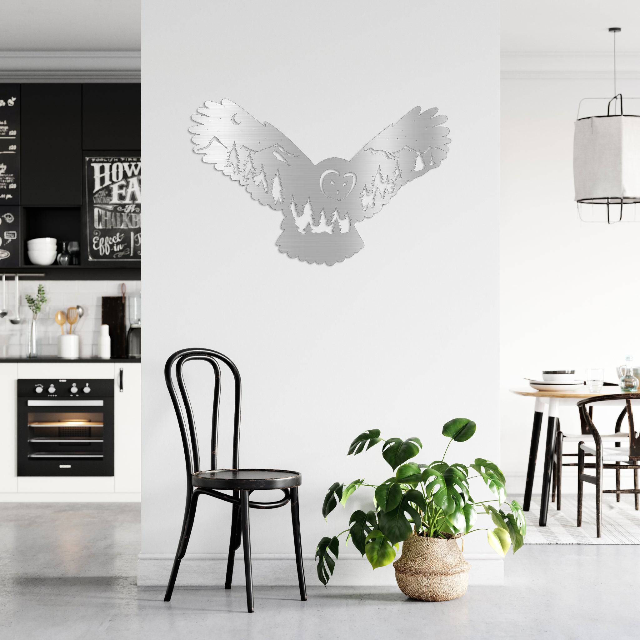 Owl - Metal Wall Art